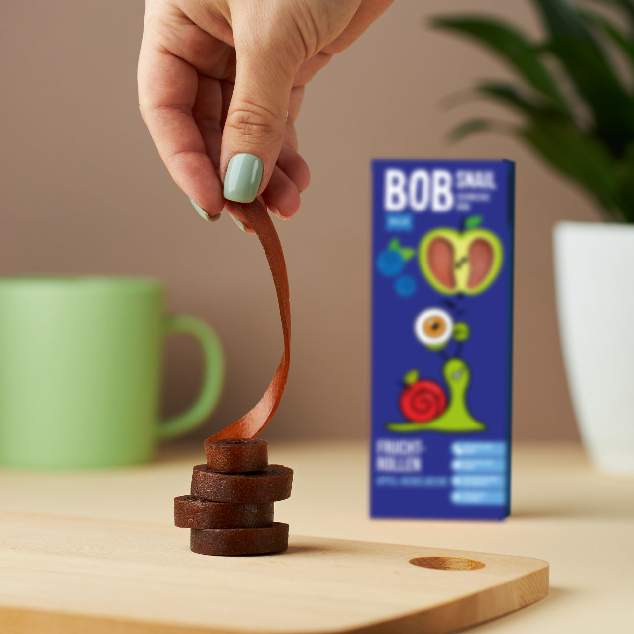 Bob Snail Fruchtrollen Apfel-Heidelbeere 24x30g