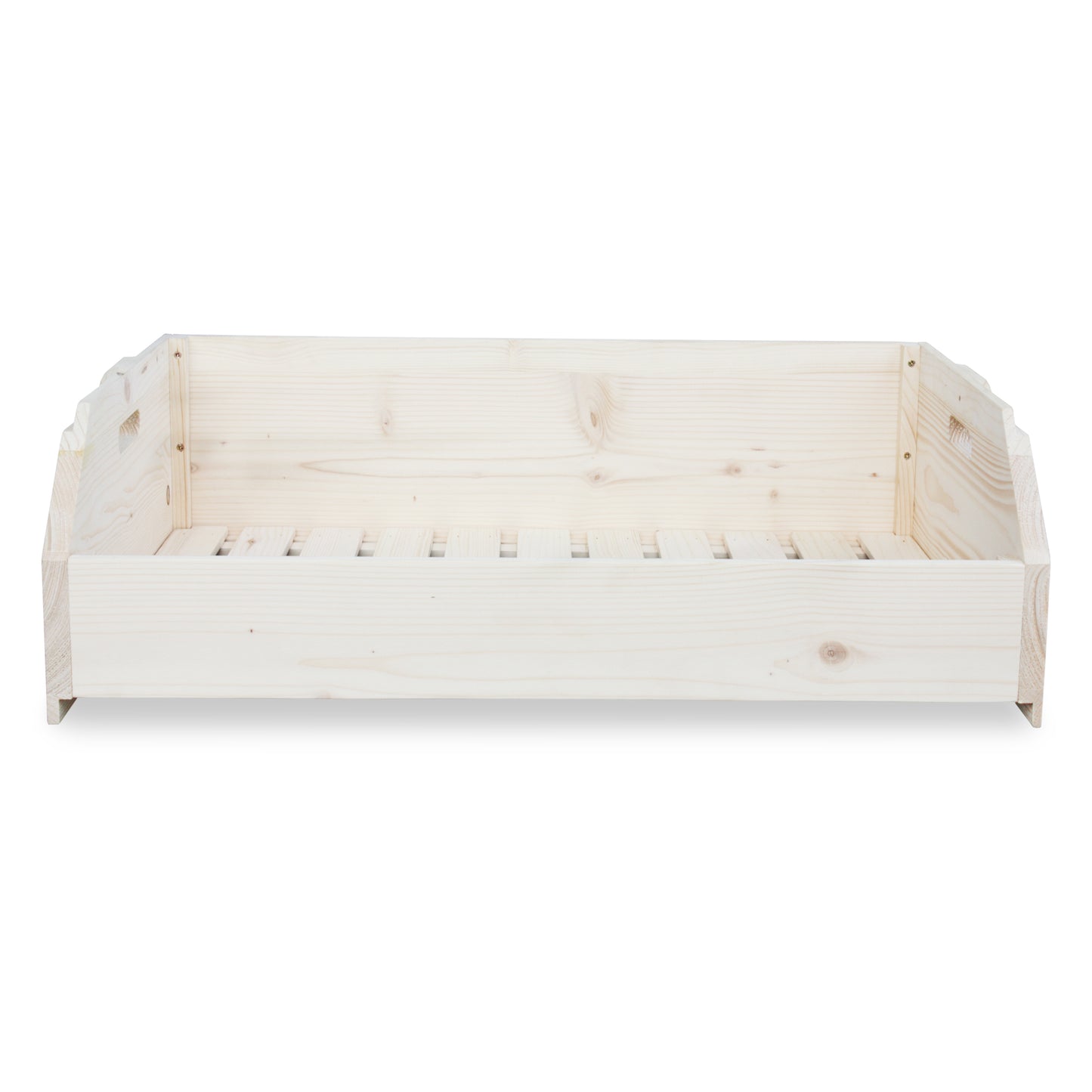 FlexiTray Holzstiege für Obst & Gemüse stapelbar Lagerkiste Speisekammer Kiste Musterware