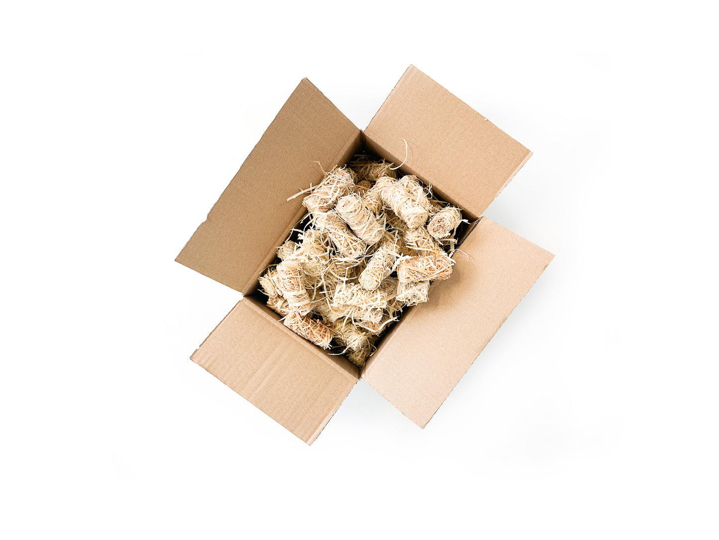 RHINOROCK Premium Holzwolle Anzünder 10 kg – Schnell zündend, umweltfreundlich, perfekt für Kamin, Ofen & Grill