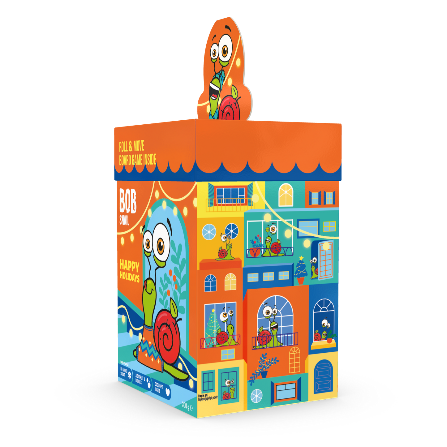 Bob Snail Big Christmas Box 300g Snacks & Spielspaß