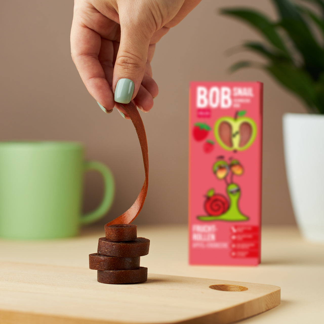 Bob Snail Set 1 – Fruchtrollen je 6 x 30g (Apfel-Heidelbeere, Apfel-Erdbeere, Mango, Apfel-Himbeere)