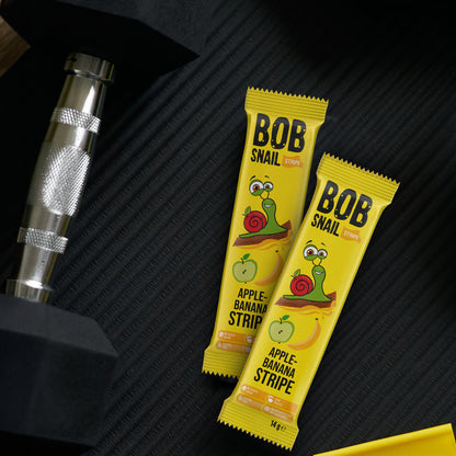 Bob Snail Fruchtstreifen Apfel-Banane 30x14g