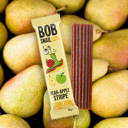 Bob Snail Fruchtstreifen Birne-Apfel 30x14g