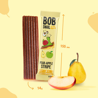 Bob Snail Fruchtstreifen Birne-Apfel 30x14g