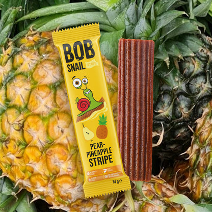 Bob Snail Fruchtstreifen Birne-Ananas 30x14g