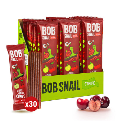 Bob Snail Fruchtstreifen Apfel-Kirsche 30x14g
