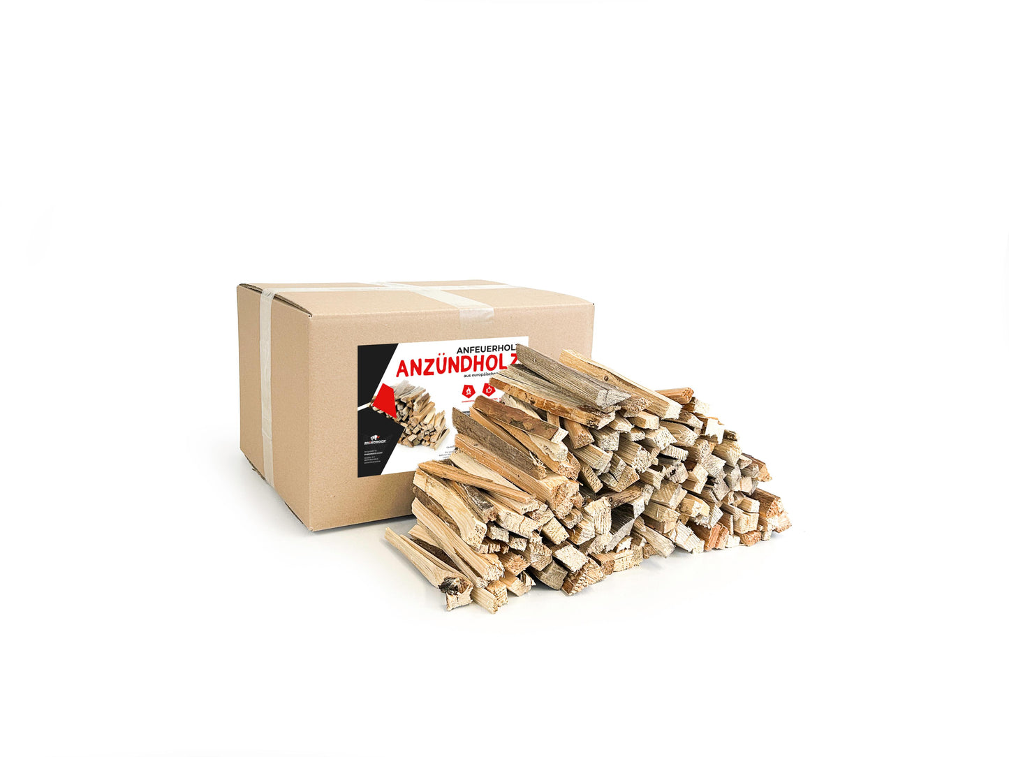 Premium Anzündholz – 8 kg Buche | Ofen- & Kaminanzünder aus Naturholz