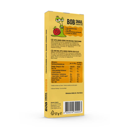 Bob Snail Fruchtgummies Apfel-Mango-Kürbis-Chia 24x27g