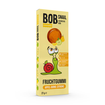 Bob Snail Fruchtgummies Apfel-Birne-Zitrone 24x27g