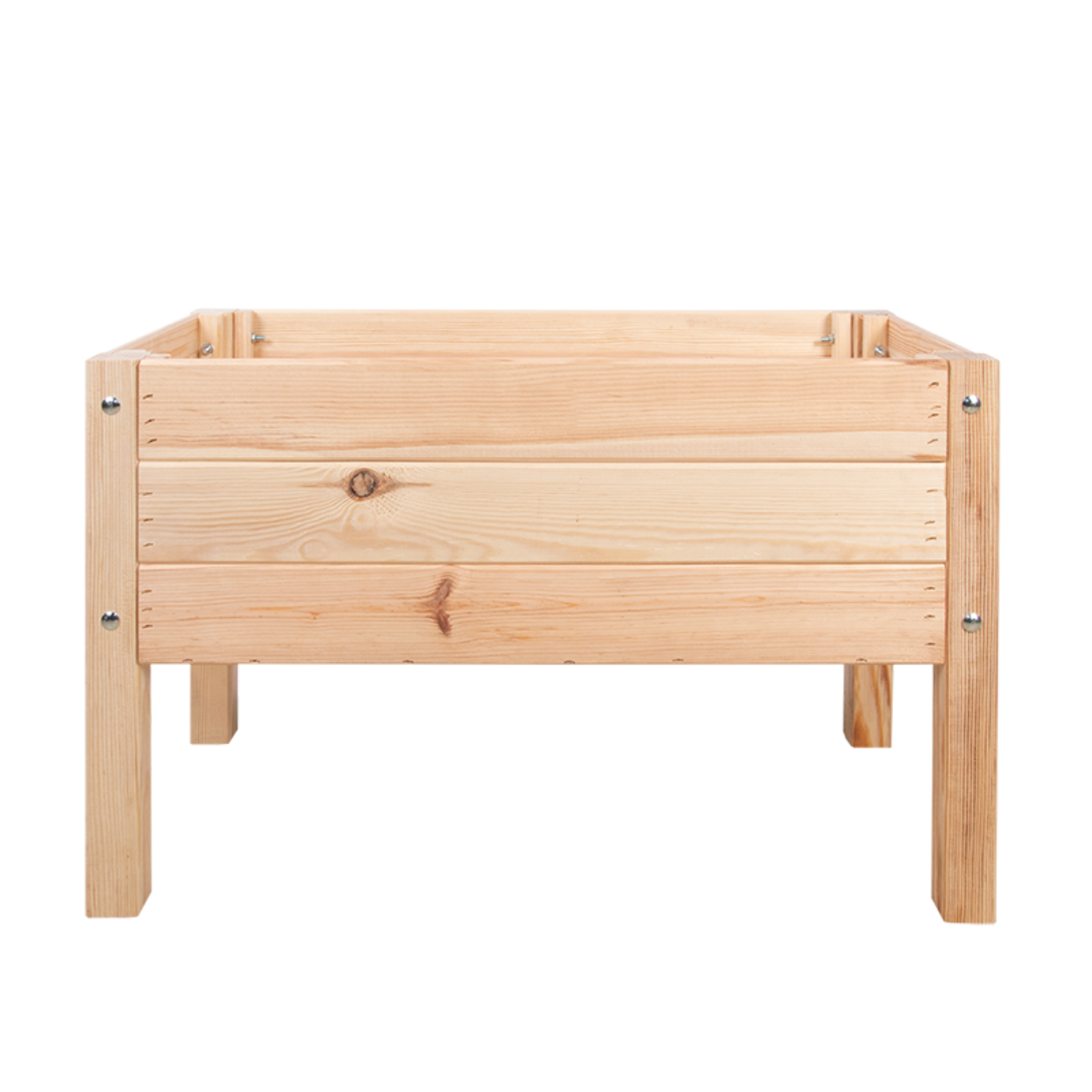 JuniorGreen Kinder Hochbeet Holz Pflanzkasten Garten Lernen Erdbeeren Musterware