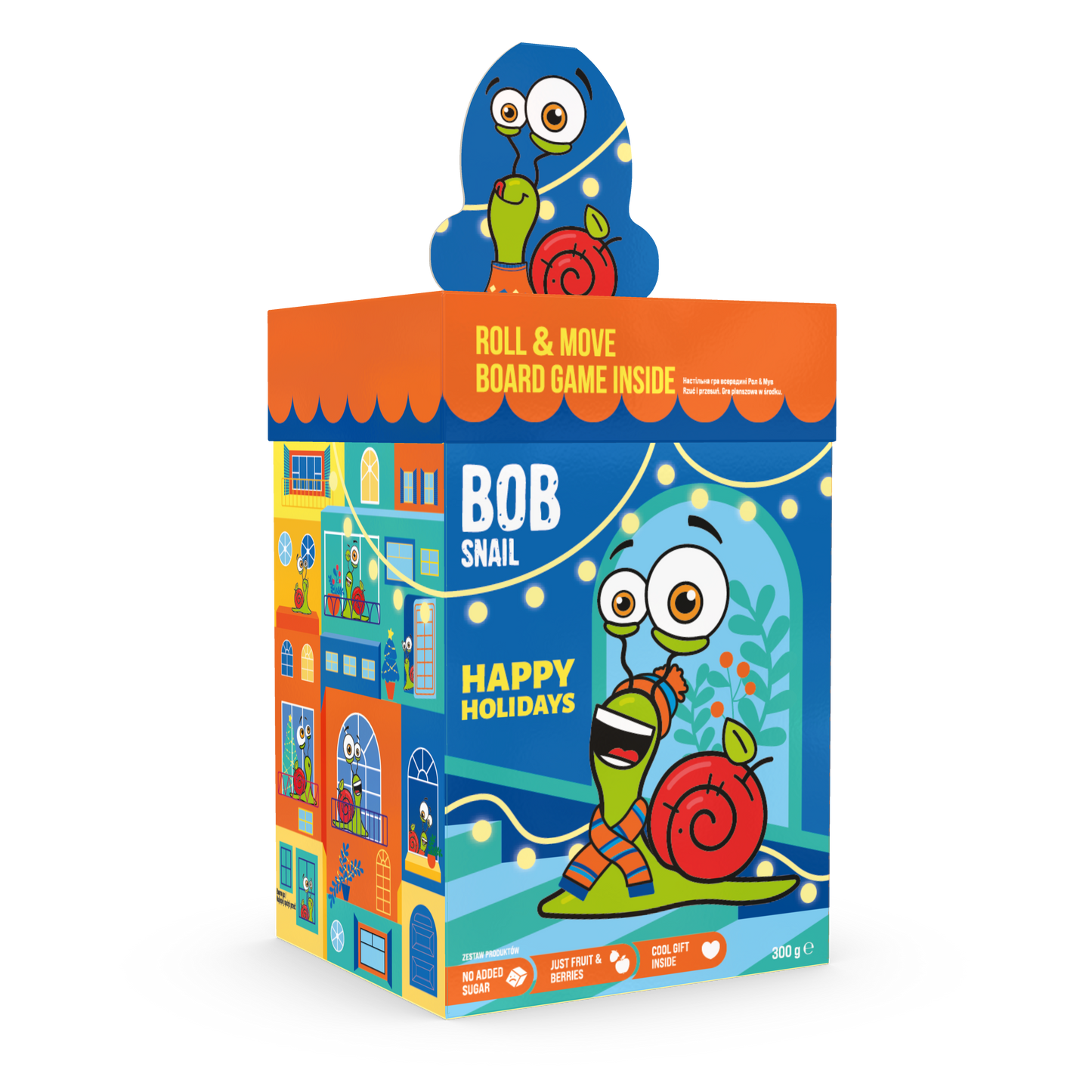 Bob Snail Big Christmas Box 300g Snacks & Spielspaß