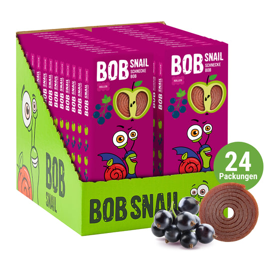Bob Snail Fruchtrollen Apfel-Johannisbeere 24x30g