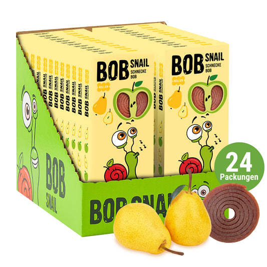 Bob Snail Fruchtrollen Apfel-Birne 24x30g