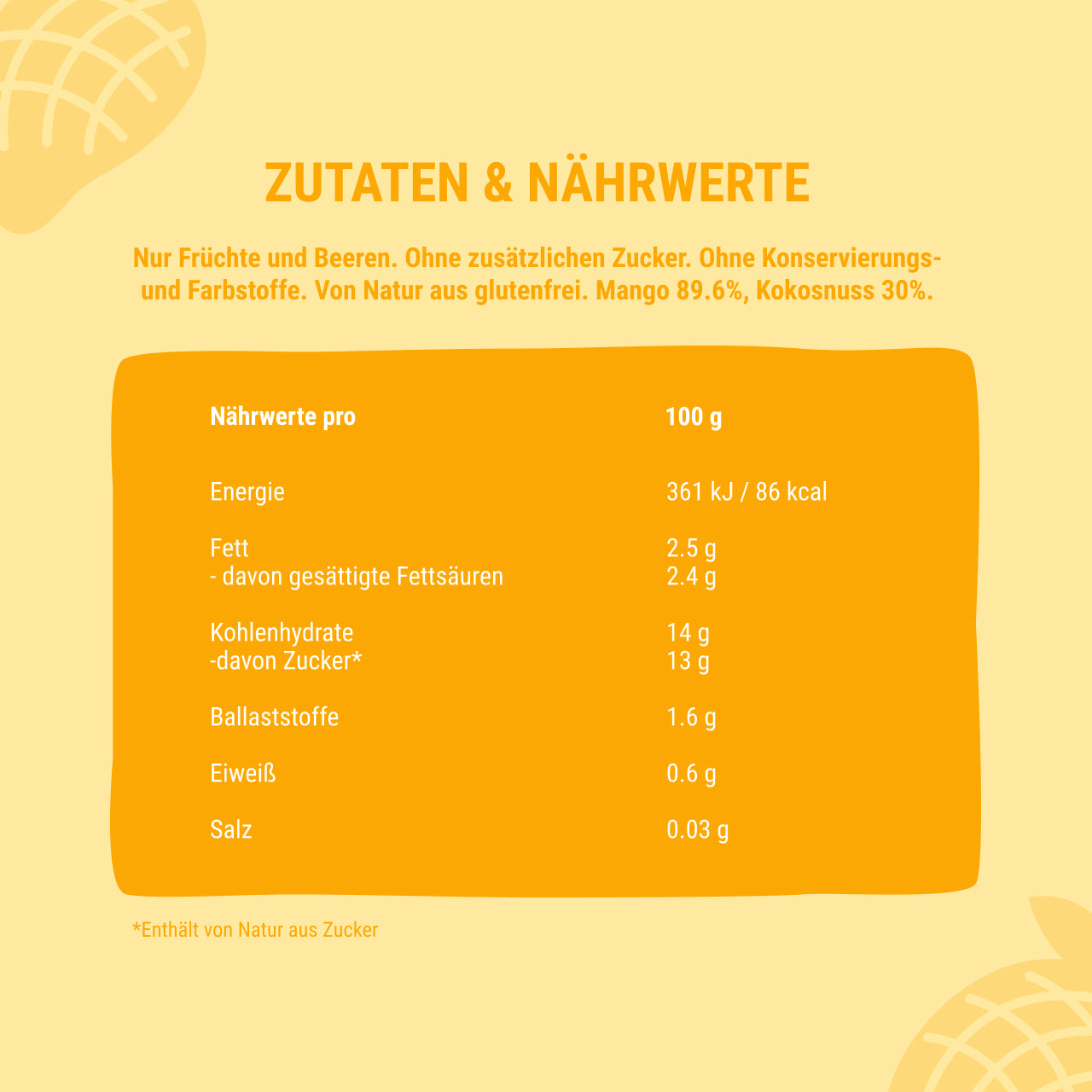 Bob Snail Set 13 - Frucht-Smoothies je 5 x 120g (Banane-Erdbeere, Mango-Kokosnuss)