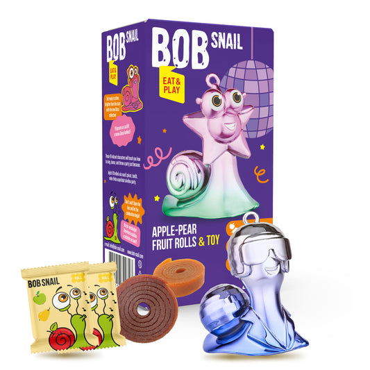 Bob Snail Eat&Play Fruchtrollen 20g und Spielzeug AKTION